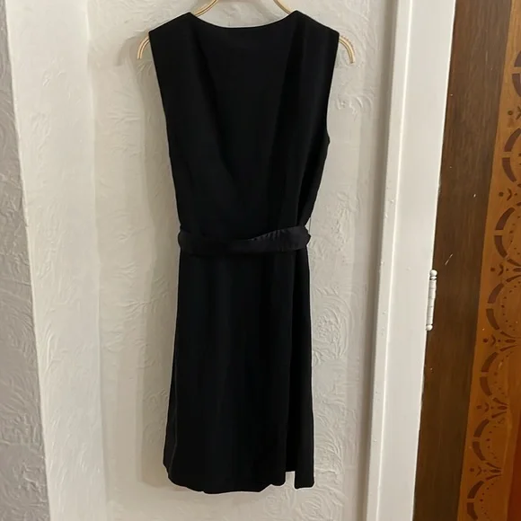 AKRIS PUNTO Women's Sleeveless Sheath Dress Size 10 In Black